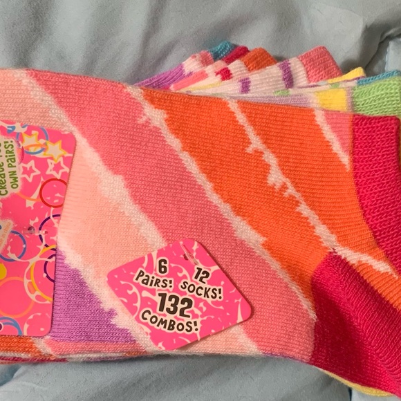 Colorful Patterned Socks Set - Picture 2 of 2